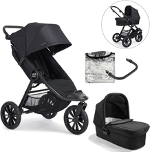baby jogger City Elite 2 Opulent barnevogn Black inklusive lift, sikkerhedsbøjle og vejrbeskyttelse
