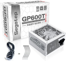 Segotep 500W GP600T ATX PC Computer Netzteil Desktop Gaming PSU 12V 80PLUS Titan Aktiv PFC Universal AC Eingang 100-240V