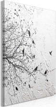 Lærredstryk Birds on Tree (1 del)
