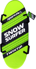 Twintip Snowsurfer, Lime Toys Outdoor Toys Sledges Grønn SportMe*Betinget Tilbud