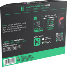 HRO Hybrid NFT Trading Cards: DC Unlock The Multiverse - 8 Pack Starter Pack + 2 Premium Cards