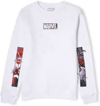 Venom Marvel Comic Strips Unisex Sweatshirt - White - M