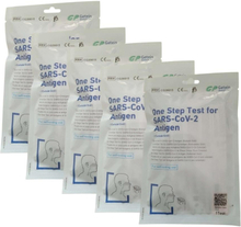 Kit da 5 tamponi rapido nasale test faringeo per virus certificato CE Getein