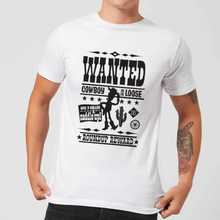 Toy Story Wanted Poster Men's T-Shirt - White - S