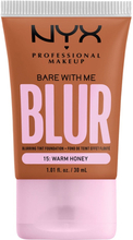 NYX Professional Makeup Bare With Me Blur Tint Foundation Warm Honey -Tan with a Warm Undertone 15 - 30 ml