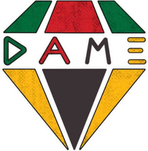 Creed DAME Diamond Logo Men's T-Shirt - White - XS