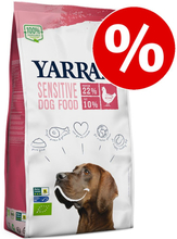 Zum Sonderpreis! Yarrah Bio Hundefutter - Getreidefrei mit Bio Huhn 10 kg