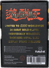 24K Gold plated Yu-Gi-Oh! Kuriboh Card