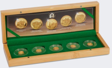 Sammlermünzen Reppa Goldmünzen 5er-Set Panda Zoos