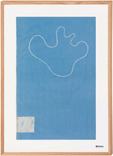 Iittala - Aalto affisch skisse 50x70 cm blå