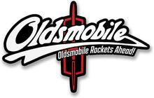 Oldsmobile Rockets Ahead Sticker, Accessories