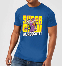 Cow and Chicken Supercow Al Rescate! Men's T-Shirt - Royal Blue - S