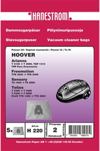 Haneström Dammsugarpåsar, syntetfiber, 1x5st. DU12285 Replace: N/A