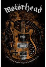 Motörhead: Textile Poster/Lemmy"'s Bass