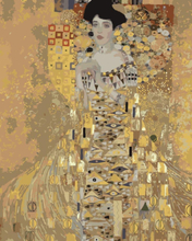 Malen nach Zahlen - Portrait von Adele Bloch-Bauer I - Gustav Klimt, ohne Rahmen