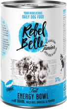5 + 1 gratis! Rebel Belle Hundefutter 6 x 375 g / 750 g - Veggie: Junior Full Energy Bowl 6 x 375 g