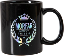 Morfar simply the best, mugg