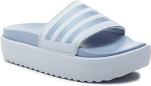 Sandaler och Slip-ons adidas Adilette Platform Slides HQ6181 Blue Dawn/Blue Fusion Met./Blue Fusion