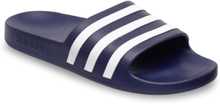 Adilette Aqua Slides Sport Summer Shoes Sandals Pool Sliders Blue Adidas Sportswear