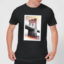 Brooklyn Bridge Men's T-Shirt - Black - S