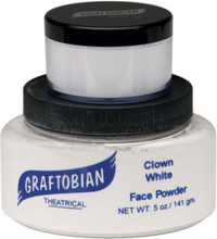 Clown White Graftobian Pro Setting Powder - Fikserings Pulver 20 gram