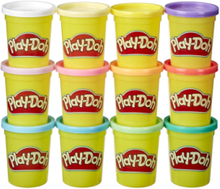 Play-Doh Bulk Spring Colors 12-Pack Toys Creativity Drawing & Crafts Craft Play Dough Multi/mønstret Play Doh*Betinget Tilbud