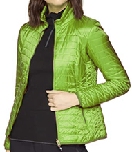 Campagnolo Steppjacke farbenfrohe Übergangsjacke Damen Outdoor-Jacke Grün