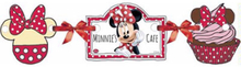 110 cm Banderoll - Minnie Mouse Cafe