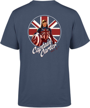Marvel Captain Carter Men's T-Shirt - Navy - S