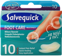 Salvequick Foot care skavsår Mix 10 stk
