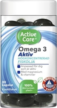 Active Care Omega-3 80 kapsler