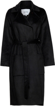 Chantal Coat Outerwear Coats Winter Coats Svart Minus*Betinget Tilbud