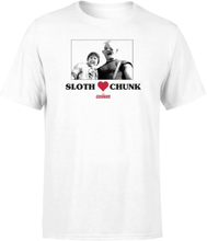 The Goonies Sloth Love Chunk Men's T-Shirt - White - S - White