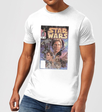 Star Wars Classic Classic Comic Book Cover Herren T-Shirt - Weiß - S