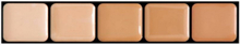 HD Glamour Creme Palette, Warm #1 Graftobian Sminkpalett - 5 Färger