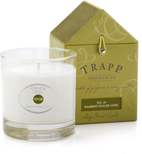 Trapp Fragrances 7oz Poured Candle Bamboo Sugar Cane