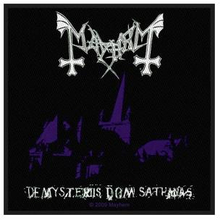 Mayhem: Standard Patch/De Mysteriis Dom Sathanas (Loose)