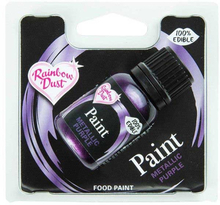 Ätbar Färg Metallic Purple - Rainbow Dust