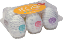 Tenga: Easy Beat Egg, Hard Boiled Package, 6-pack