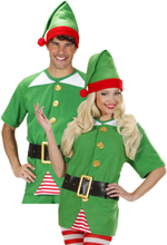 Santa's Elf - 3 Deler Kostyme - Strl XL