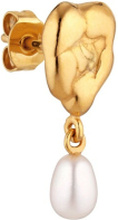 Drippy EarStud with Pearl Pendant - Gold (bare ett element)
