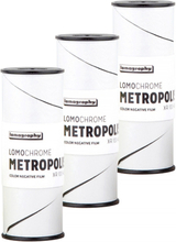 LomoChrome Metropolis 120 ISO 100-400 3-pack, Lomography