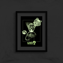Luigi's Mansion 3 Glow In The Dark Art 18x24 Screen-print