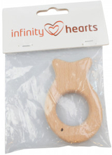 Infinity Hearts Trring Fisk 70 x 47 mm - 1 st.