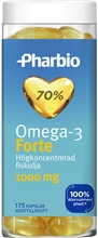 Pharbio Omega-3 Forte 175 kapselia