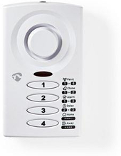 Nedis Dörr Fönster Alarm | Batteridriven | 3x AAA/LR03 | Vit