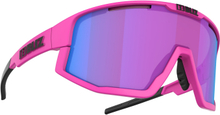 Bliz Fusion Nordic Light Neon Pink / Nano Optics Nordic Light / Begonia - Violet With Blue Multi Sportsbriller OneSize