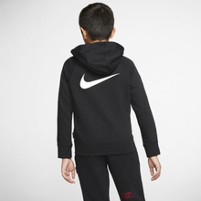 Nike Sportswear Swoosh Older Kids' (Boys') Full-Zip French Terry Hoodie - Black