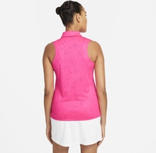 Nike Dri-FIT Women's Sleeveless Printed Golf Polo - Pink