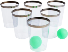 Party Pong Gin Edition - Dryckesspel med 12 Glas och 2 Bollar